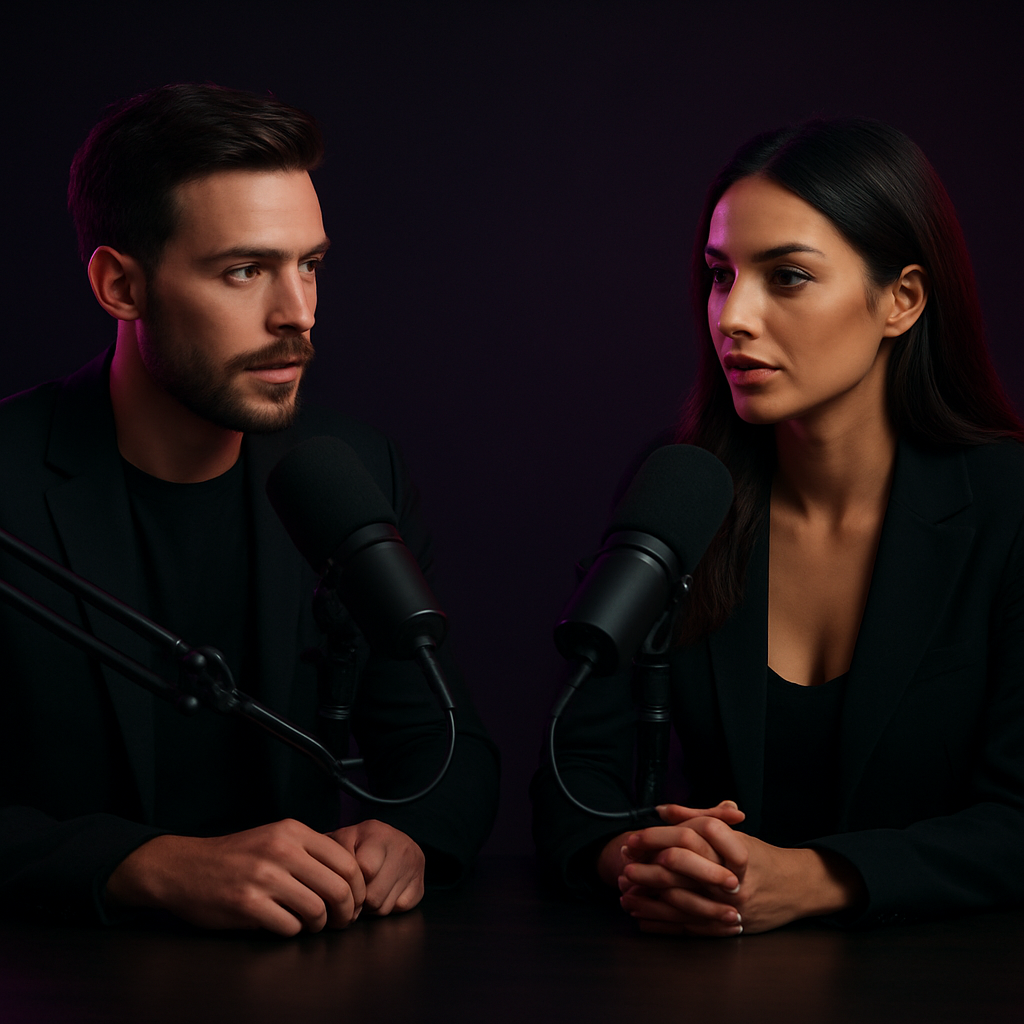 Podcasters working with Monet Ventures